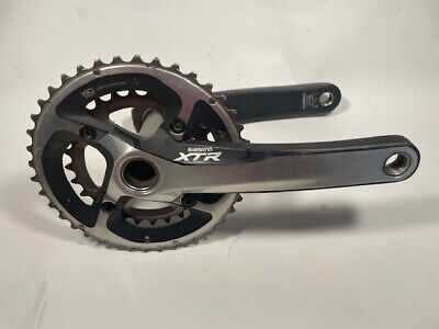 Shimano XTR FC-M985 Crankset Two Piece 10 Spd 175 mm double Shimano XTR FC-M985 Crankset Two Piece 10 Spd 175 mm double