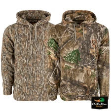 NON-TYPICAL BY DRAKE - STORM FRONT FLEECE MIDWEIGHT 4-WAY STRETCH HOODIE WITH AG