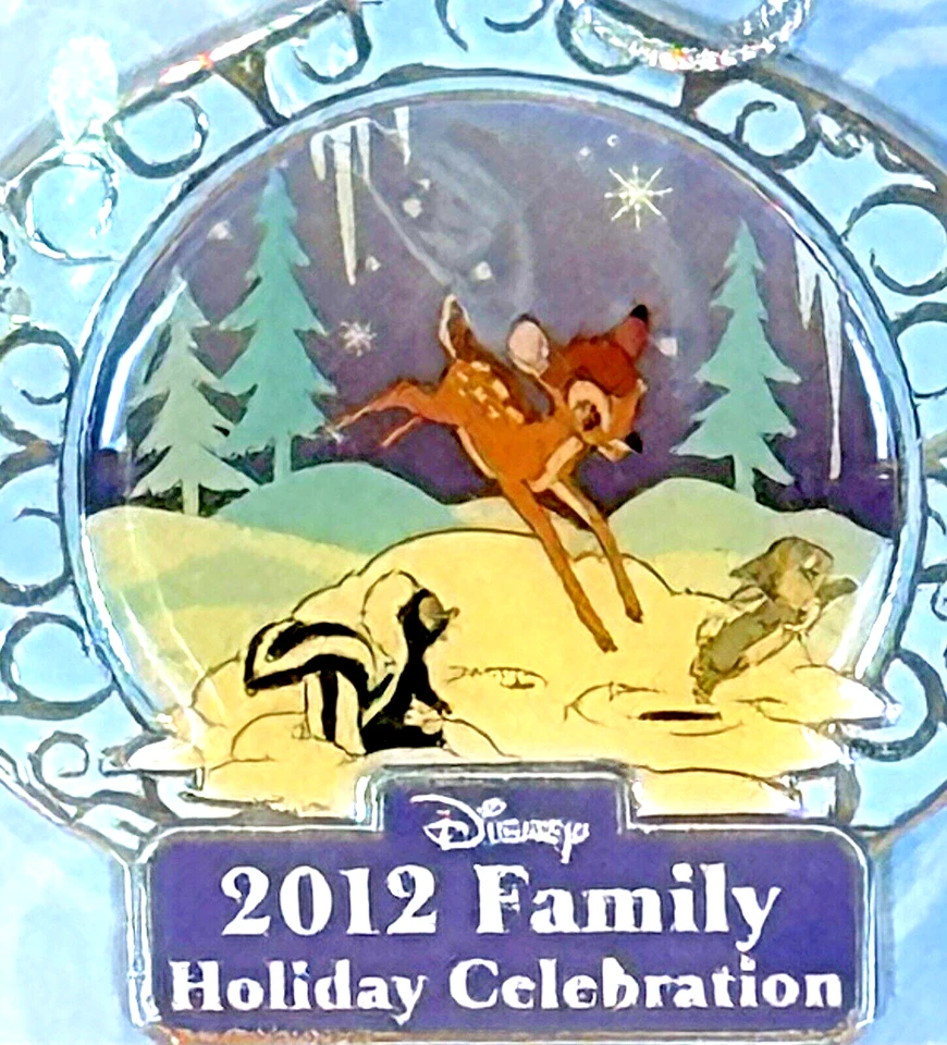 NUEVO 2012 MIEMBRO DEL ELENCO DE DISNEY BAMBI FAMILIA FIESTA CELEBRACIÓN ADORNO DE NAVIDAD Foto 3 de 4