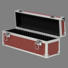 Caja de viaje de almacenamiento roja de aluminio losa de monedas NGC/PCGS/Elite certificada con 20 grados