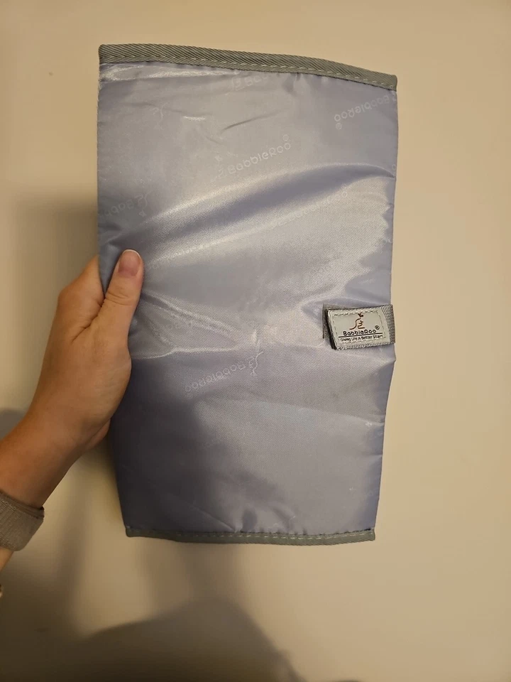 BabbleRoo Diaper Bag Backpack Baby Essentials Travel Tote Multi function Blue - Image 3 of 4