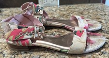 Sandales à Talon Haut Ted Baker Mylli - Taille 11.5 US - Rose & Or, Bout Ouvert - Neuve Sans Boîte