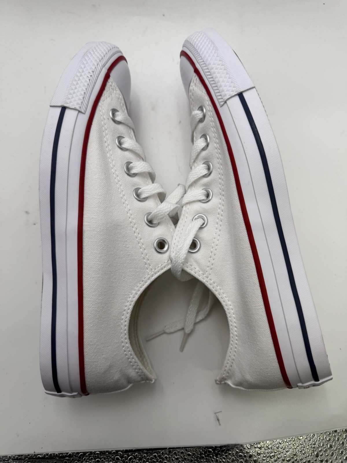 Converse Chuck Taylor All Star White/Unisex M7652C Men's Size 6.5 Women's 8.5 thumbnail 2