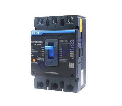 Chint NXM-250S Series NXM-250S/3300/4300B Leakage Circuit Breaker 3P 4P Brand