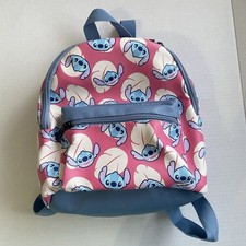 Bioworld Disney Lilo and Stitch Tropical Mini Backpack, 12" X 10"