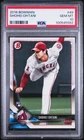 2018 Bowman #49 Shohei Ohtani PSA 10