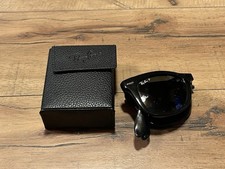 Ray Ban RB 4105 601 Folding Wayfarer Black 50mm Sunglasses w/Case