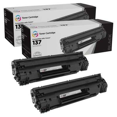 LD 2PK 9435B001 137 Black Laser Toner Cartridge for Canon MF212w MF216n MF227dw