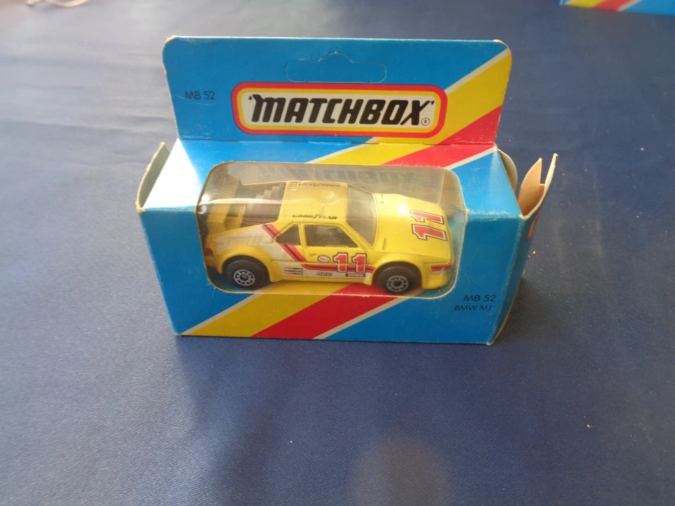 MATCHBOX MB 52 BMW M 1 NUMERO 11 ANNO 1986 SCALA 1:64 - Immagine 2 di 3
