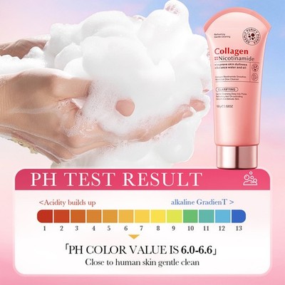 Deep Cleansing Pores Moisturize The Skin Rich And Delicate Foam Facial Cleanser