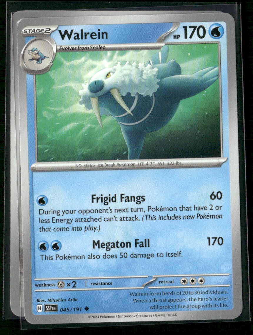 Walrein SV08: Surging Sparks 045/191 Regular NM