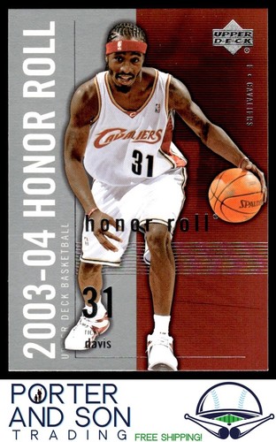 Ricky Davis 2003-04 Upper Deck Honor Roll #11 Cavaliers Basketball Card - 第 1/2 張圖片