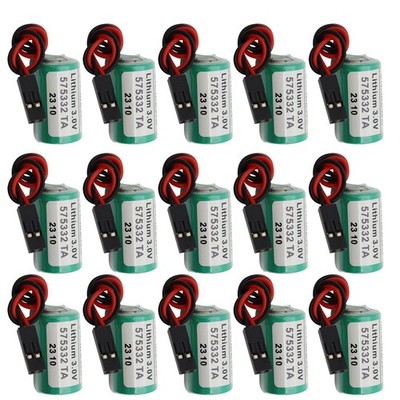 15PC 6FC5247-0AA18-0AA0 / 575332TA 3V 1200mAh PLC Battery For SIEMENS 810D 840D 