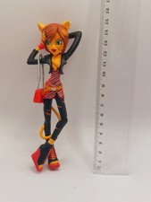 Monster High Toralei Stripe Magazin Sammelfigur Ca 15 Cm Rar Zeitung