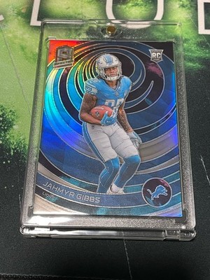 Jahmyr Gibbs 2023 Panini Spectra #119 Genesis Rookie RC 2/2 read description  