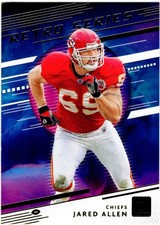 2020 Panini Donruss Football Jared Allen Retro Series No. RS-JA Chiefs