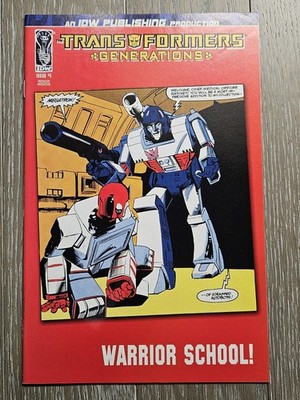 Transformers Generations 2006 #1 IDW Variant 1:50 Comic Book Incentive Megatron