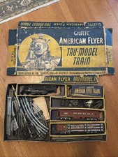 Gilbert American Flyer Tru-Model Train Box Set 1939 USA - FULL SET ONLY