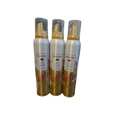 3 ~ Pantene Pro-V Soft Curl Defining Shaping Mousse, Maximum, 6.6 oz  Free Ship