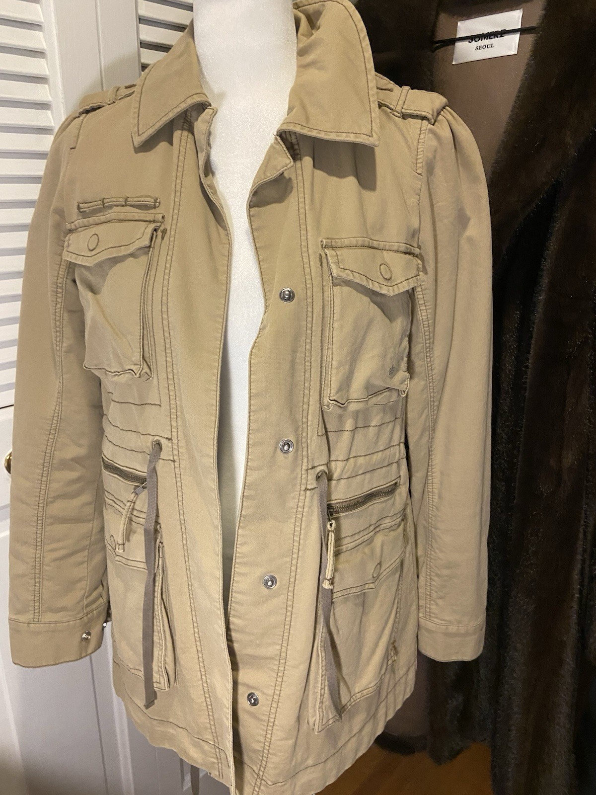 G1 Basic Goods Cargo Tan Jacket XS - image 1