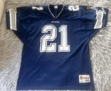 Vintage Dallas Cowboys Deion Sanders Wilson NFL Football Jersey Mens 50/XL