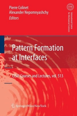 Colinet - Pattern Formation at Interfaces - New paperback or softback - X555z