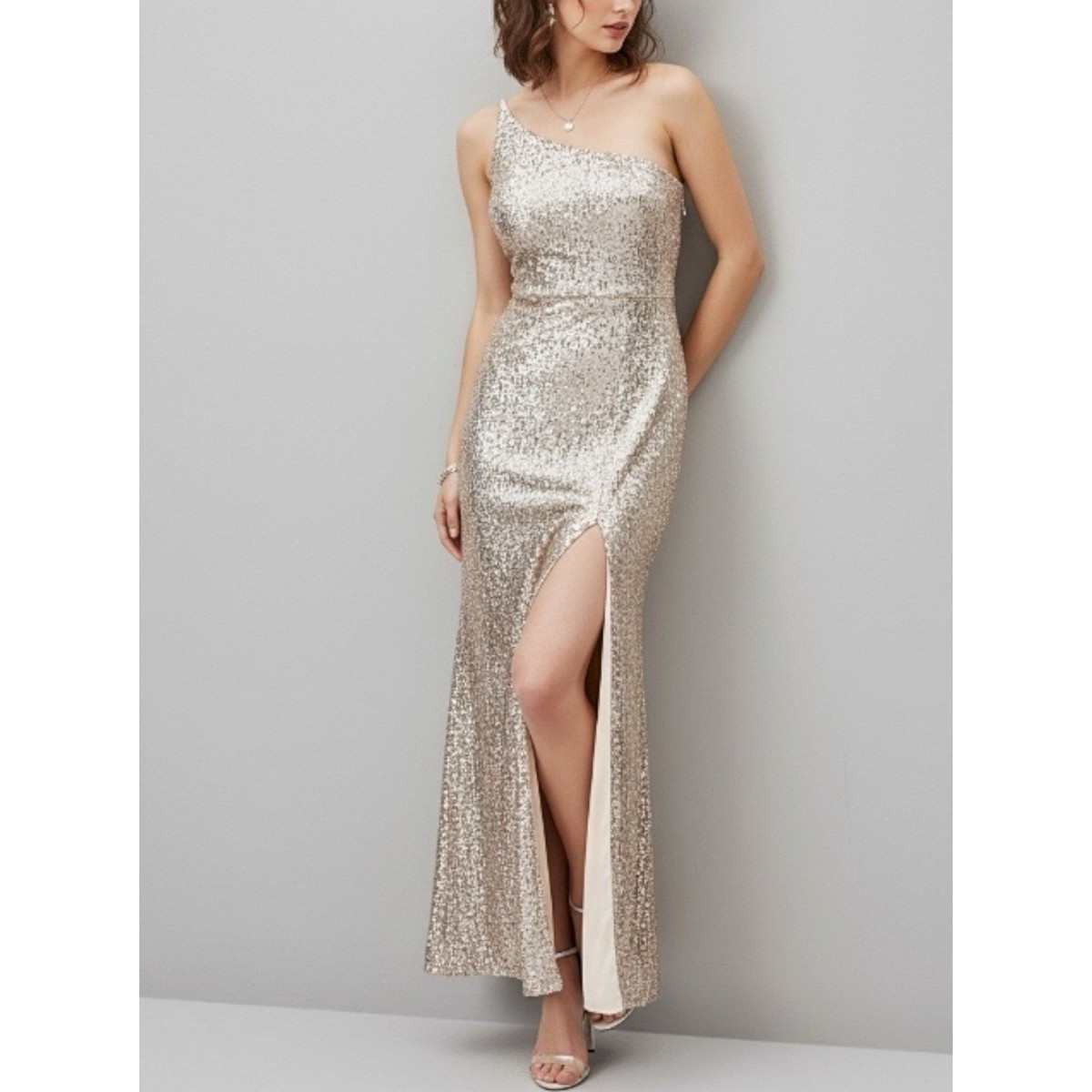 pink floral cocktail dress Naeem Khan Illusion Short Sleeve high slit breaks the Men's Black Leather Dress SHI-MQ Color:Royal_Blue