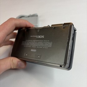 Nintendo 3DS Handheld Video Game Console Black CTR-001 (USA) W Charger US Model