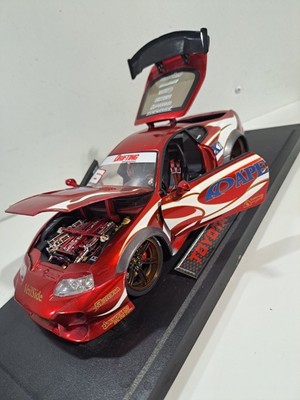 Jada Import Racer! 1:18 Die Cast Apexi Toyota Supra Drift Car w