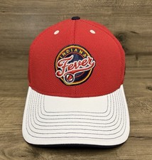 Indiana Fever WNBA Adidas Red White StrapBack Hat