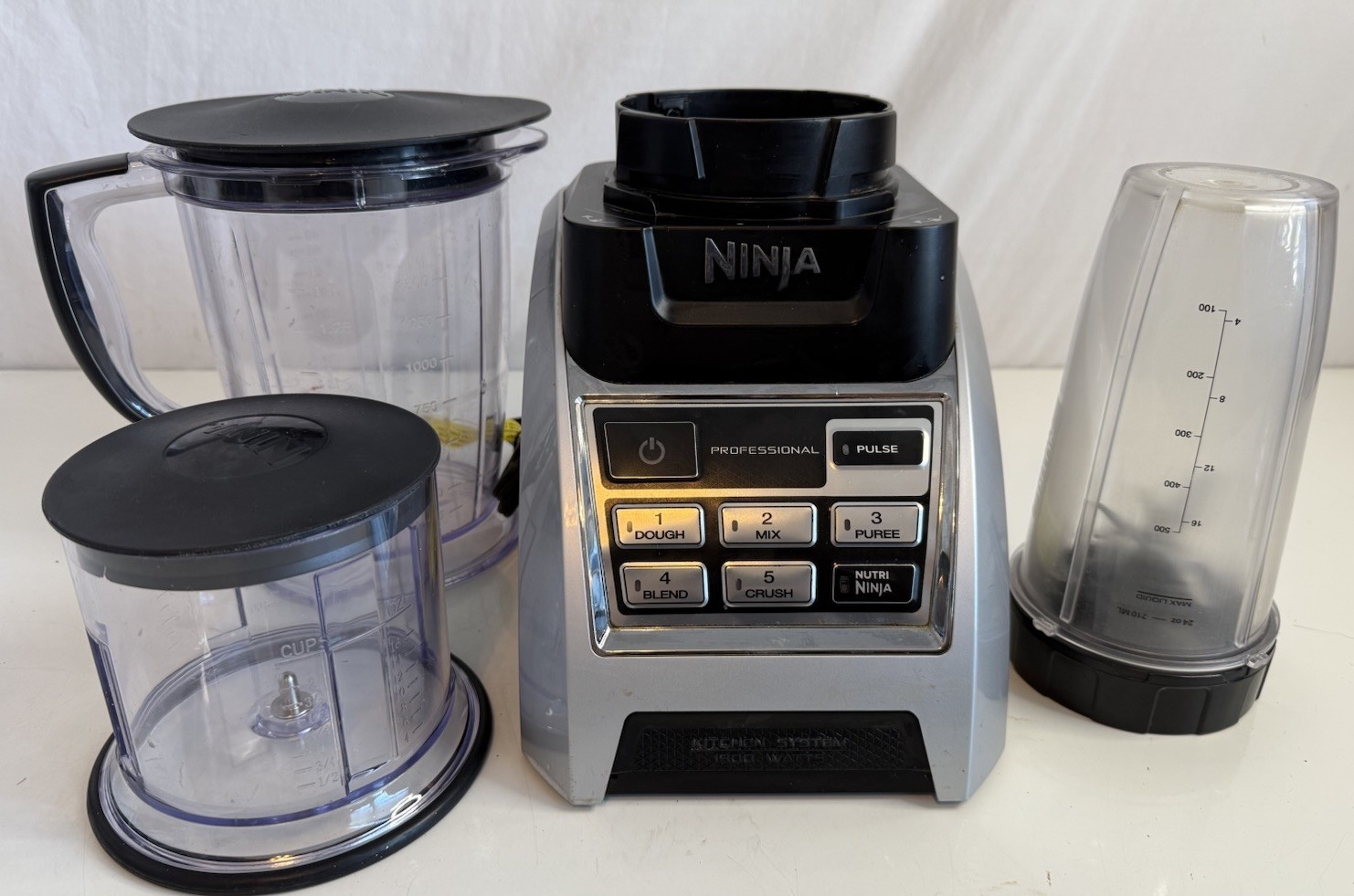 Ninja BL685 Kitchen System Professional Blender Cups Blade P