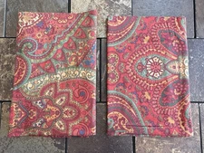 SET of 2-Pottery Barn Floral Medallion*Pillow Euro Pillow Sham 29X29"