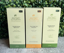 SECRET COLLAGEN Day Night Veil Moisturizer / Firming Night Serum LOT OF 3 New