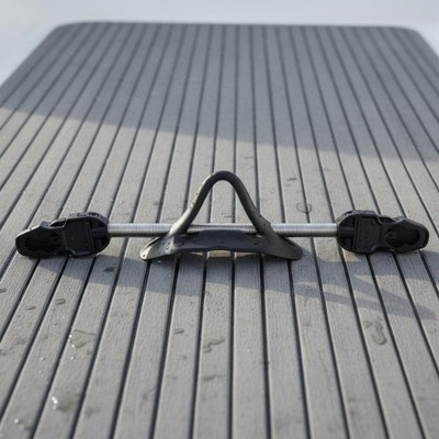2 Pieces Stainless Steel Fin Strap Easy to Put on Elastic Fin Strap Quick