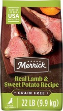 Merrick Premium Grain Free Dry Adult Dog Food, Wholesome And Natural Kibble With
