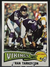 1975 Topps Fran Tarkenton #400 HOF Vikings EX