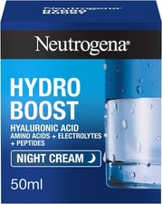 Hydro Boost Night Face Cream (1x 50ml) Night Cream with Hyaluronic Acid Advanced