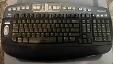 Microsoft Wireless Desktop Elite Keyboard Model 1011 No Dongle