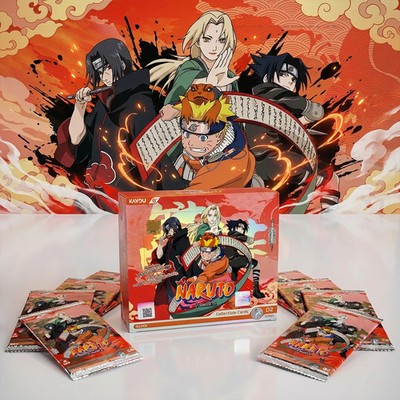 KAYOU Naruto Collectible Cards Series 2 Earth Scroll Booster Box Sealed 30 Packs