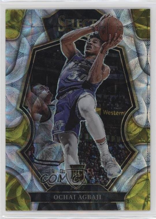 2022-23 Panini Select Premier Level Scope Prizm Ochai Agbaji #199 0xe0