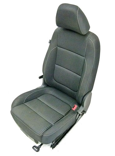 Original VW Sharan 7N Seat Alhambra Sitz Vorn Rechts manuell schwarz gestreift