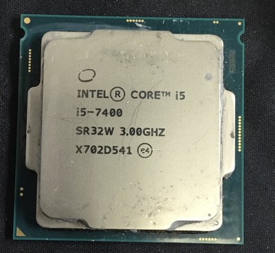 Intel Core I5-7400 3.0GHz 6M Cache Quad Core Socket 1151 CPU (SR32W ...