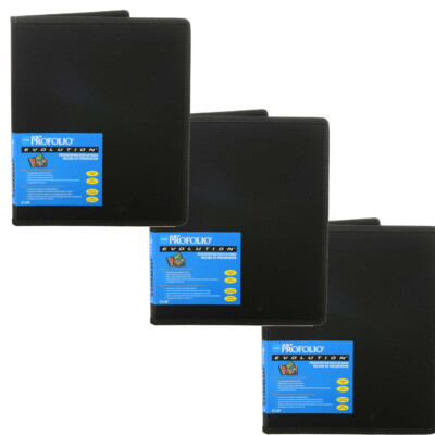 3 Pack Itoya 8x10 Art Profolio Evolution Photo Album Book fits 48 Photos EV-12-7