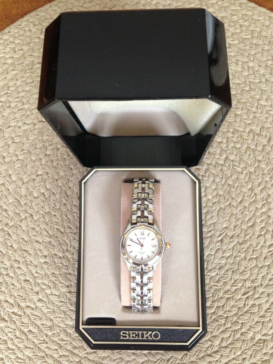 Seiko Watch SXE586 Ladies Bracelet Stainless Steel Water 