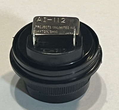 (1) PROJECTS UNLIMITED, INC. AI-112 AUDIO INDICATOR & AI-310 PLASTIC BASE. NOS.