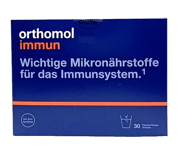 ORTHOMOL immun Granulat 30 Beutel Stück Monatspackung PZN 01319962