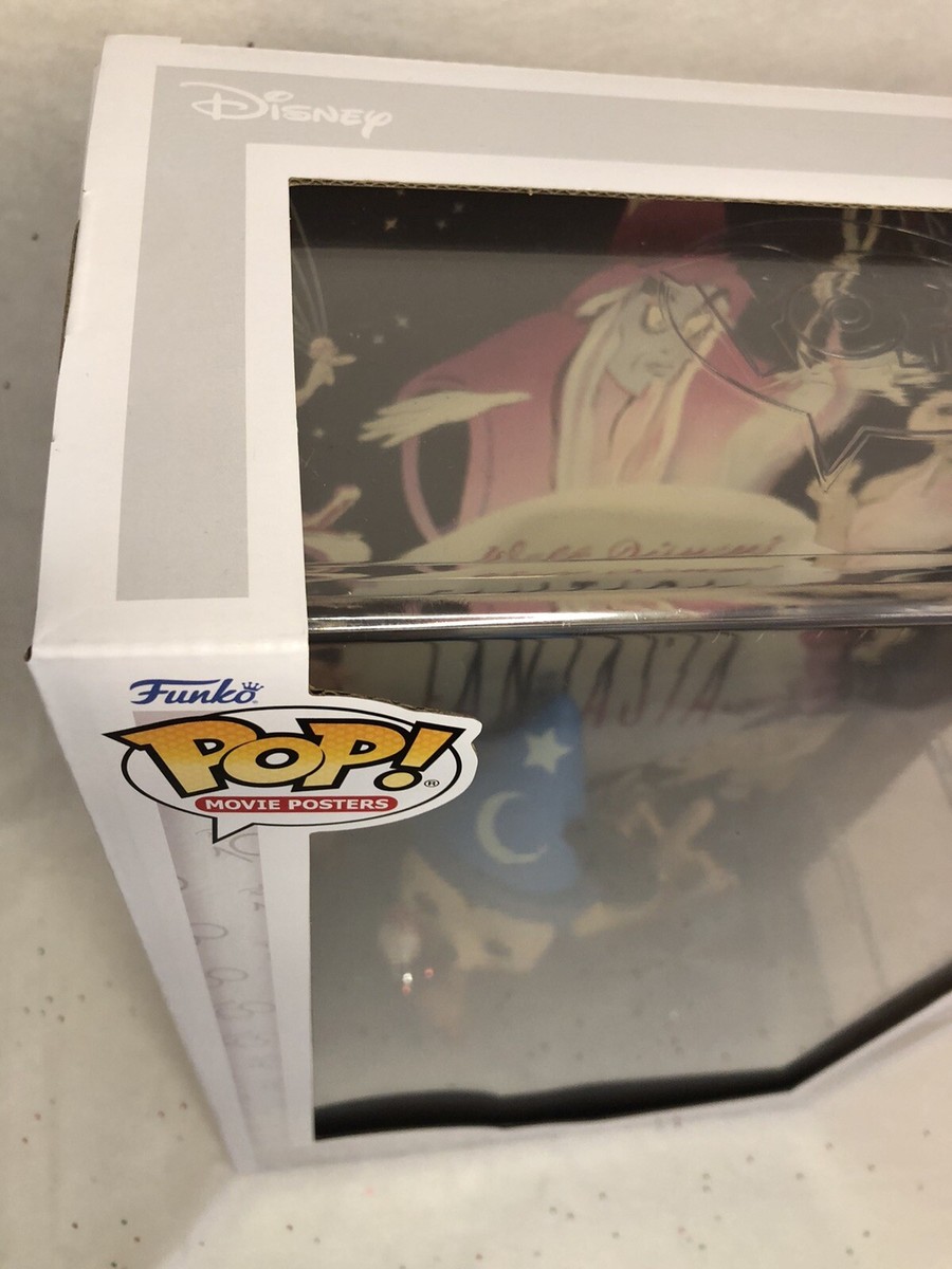 Funko Pop Disney 100th: Movie Poster! Sorcerer Mickey #07 Fantasia