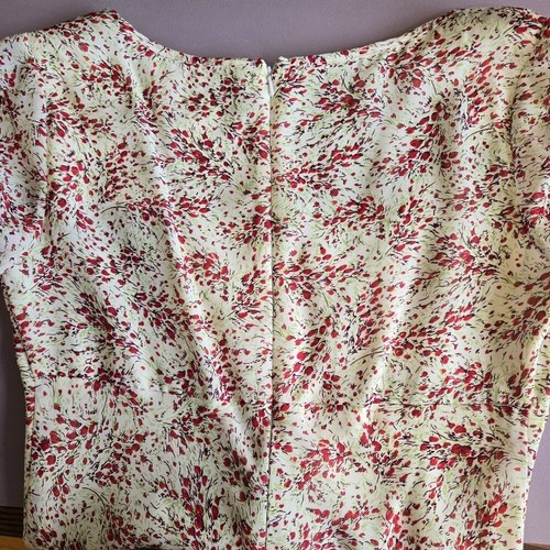 Vintage Rampage Floral Maxi Dress Womens 10-11 Y2K Milkmaid Cottagecore Feminine - Picture 7 of 13