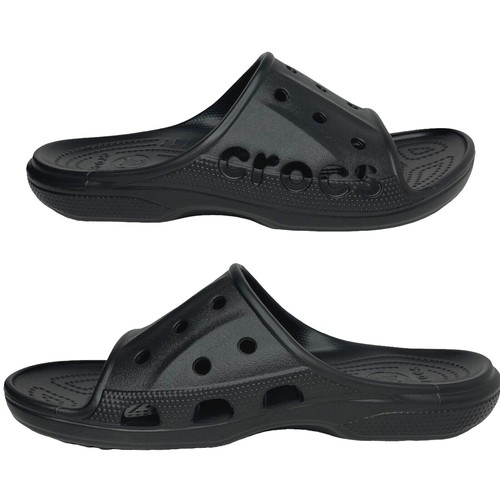 Crocs Mens Baya Slide Sandal Size 10-12 Black Water Friendly Lightweight  Comfy | eBay