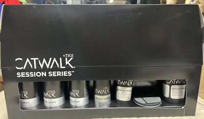 TIGI Catwalk Session Series Gel-True Wax-Hair Spray-Shampoo-Salt Spray Pack Of 7